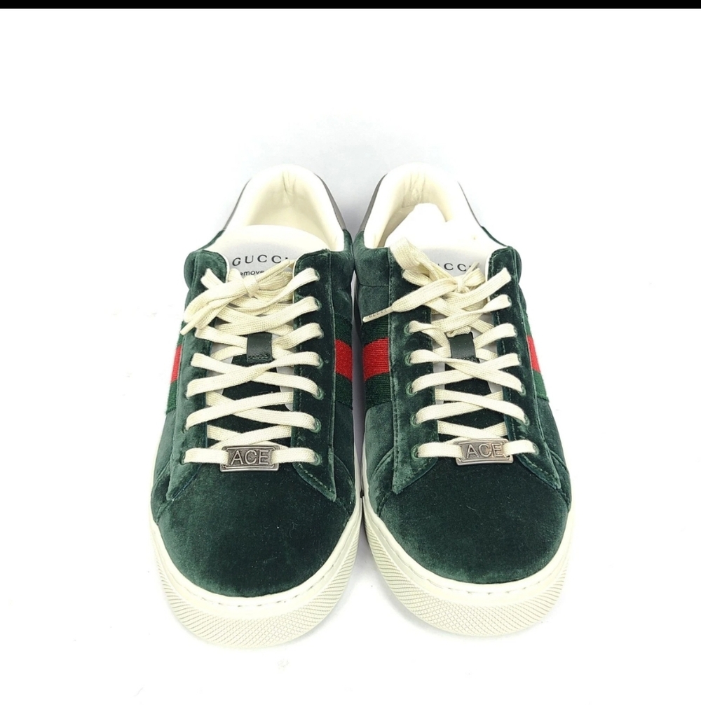 Gucci Velvet Sneakers🐍🐍🐍